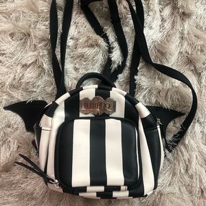 Beetle juice hot topic mini backpack